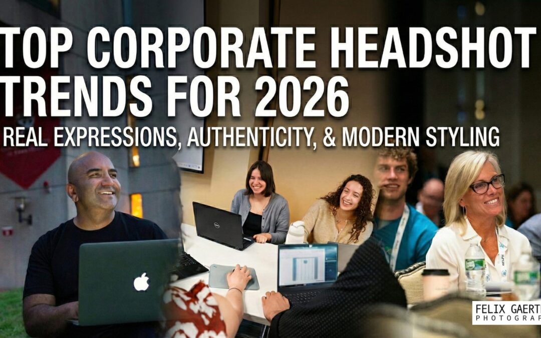 Top Corporate Headshot Trends For 2026